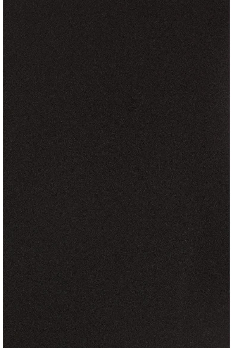 Ruffle Sleeve Off the Shoulder Dress, Alternate, color, BLACK