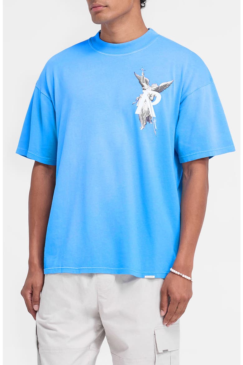 Archangel Cotton Graphic T-Shirt, Alternate, color, ELECTRIC BLUE