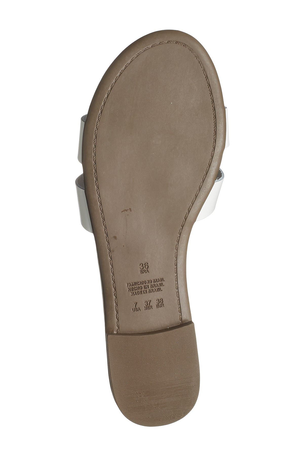 CL BY LAUNDRY Artist Leather Slide Sandal, Alternate, color, 