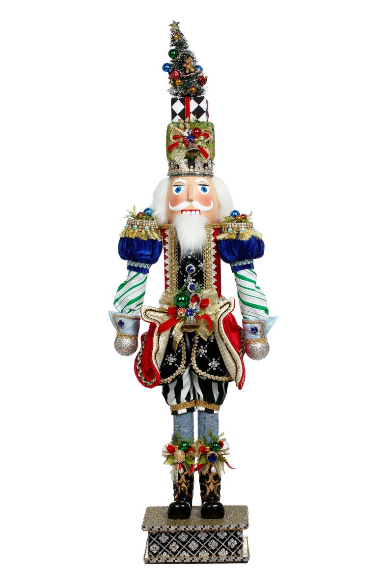 Mark Roberts Christmas Tree Nutcracker, Large, Main, color, Blue