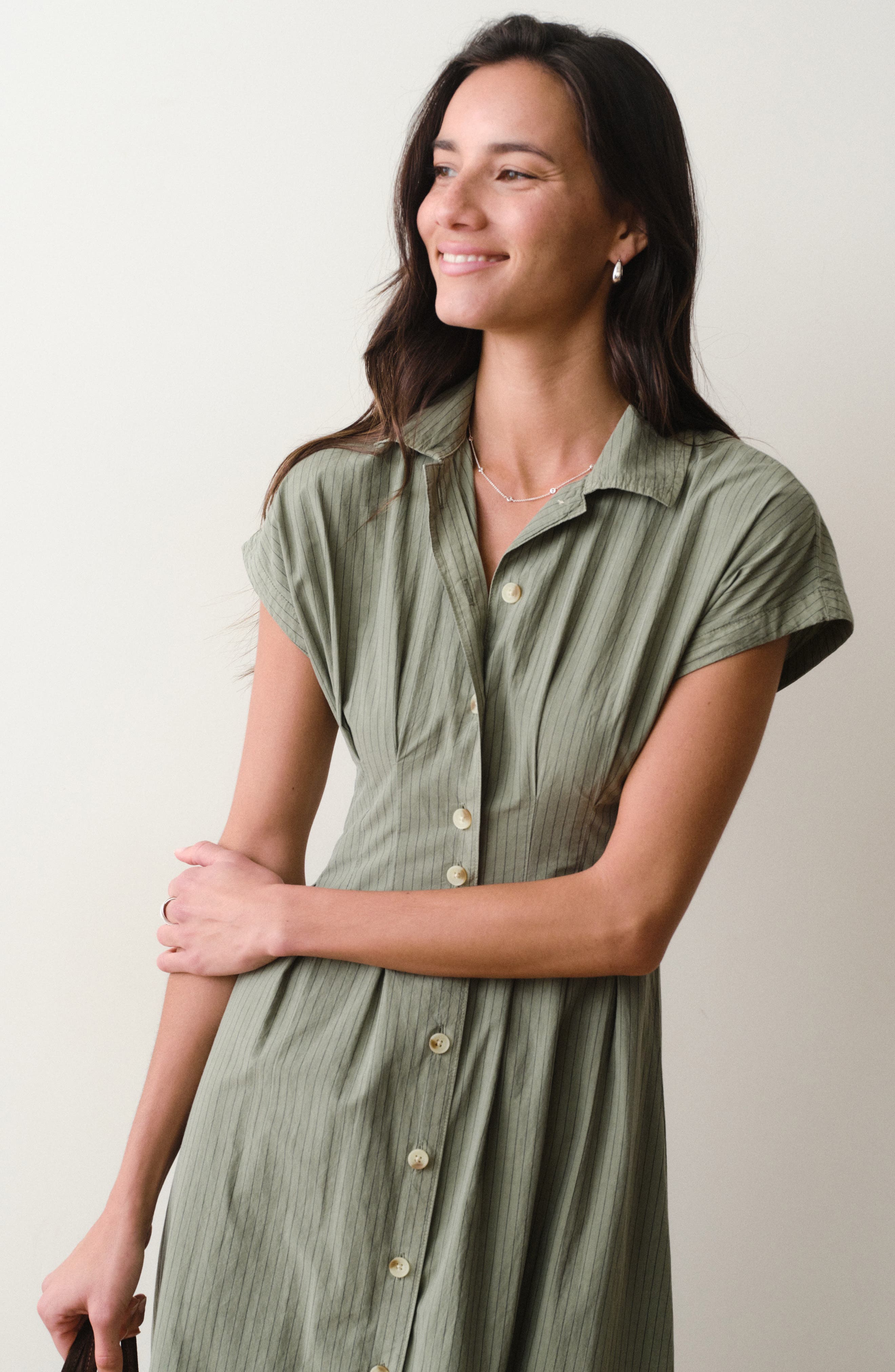 arden mini shirt dress Arden Mini Dress  South Boutique