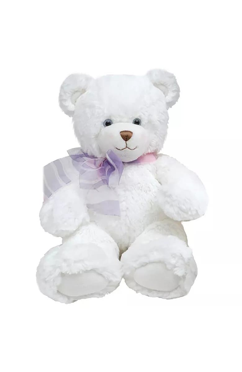 First & Main 15 Inch Dena Bear Plush Toy, Main, color, White