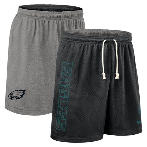 Men's Nike Black Philadelphia Eagles Sideline Reversible Performance Shorts