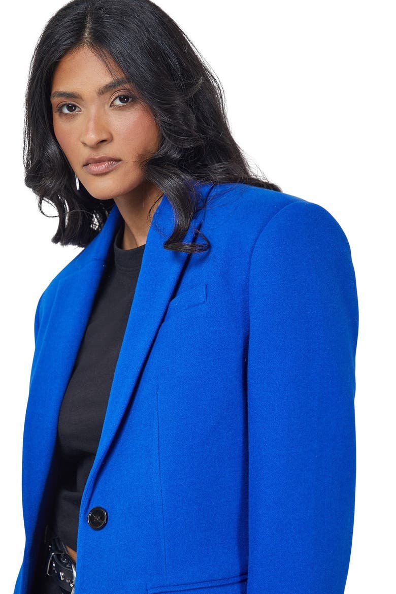 Oversized Blazer Coat, Alternate, color, Dark Blue