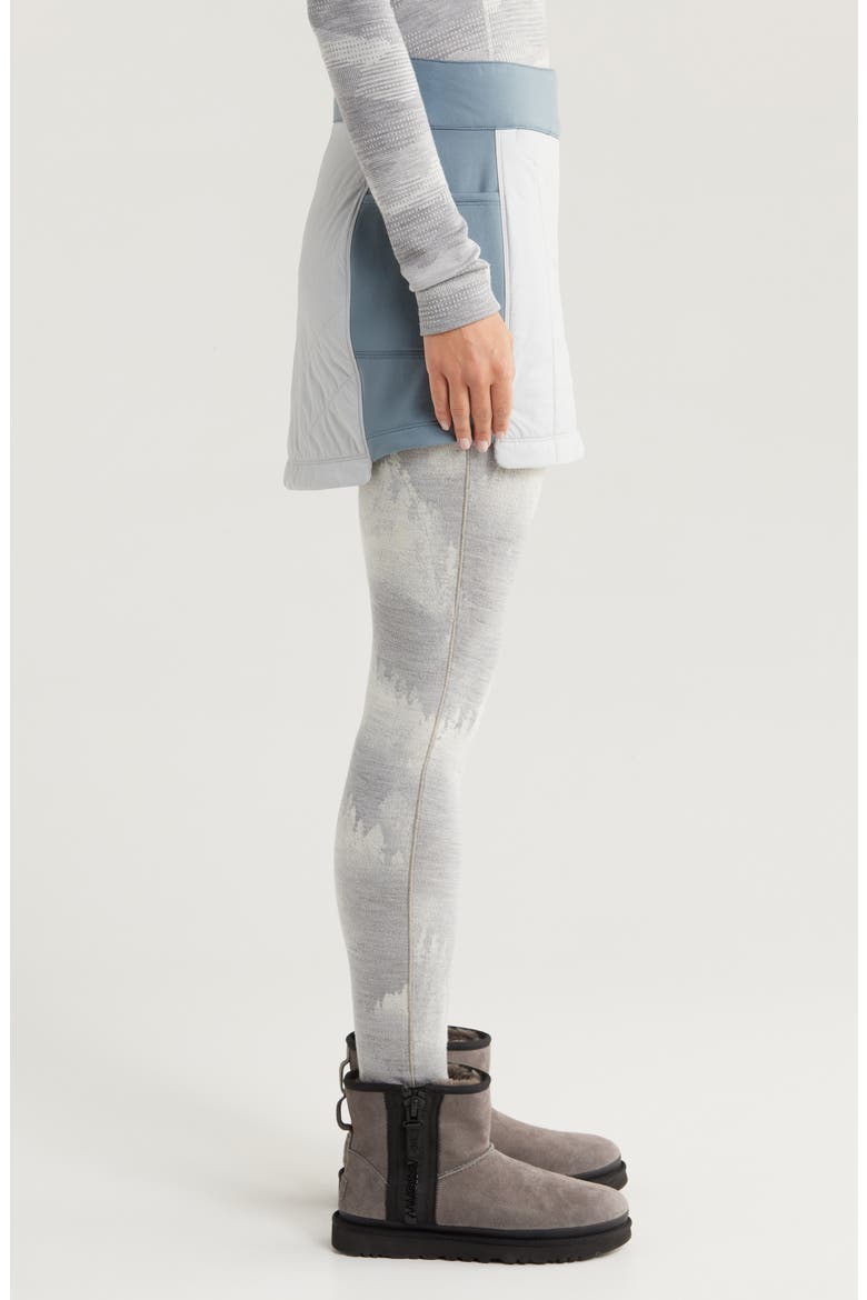 Smartloft Insulated Skirt, Alternate, color, STORM GRAY