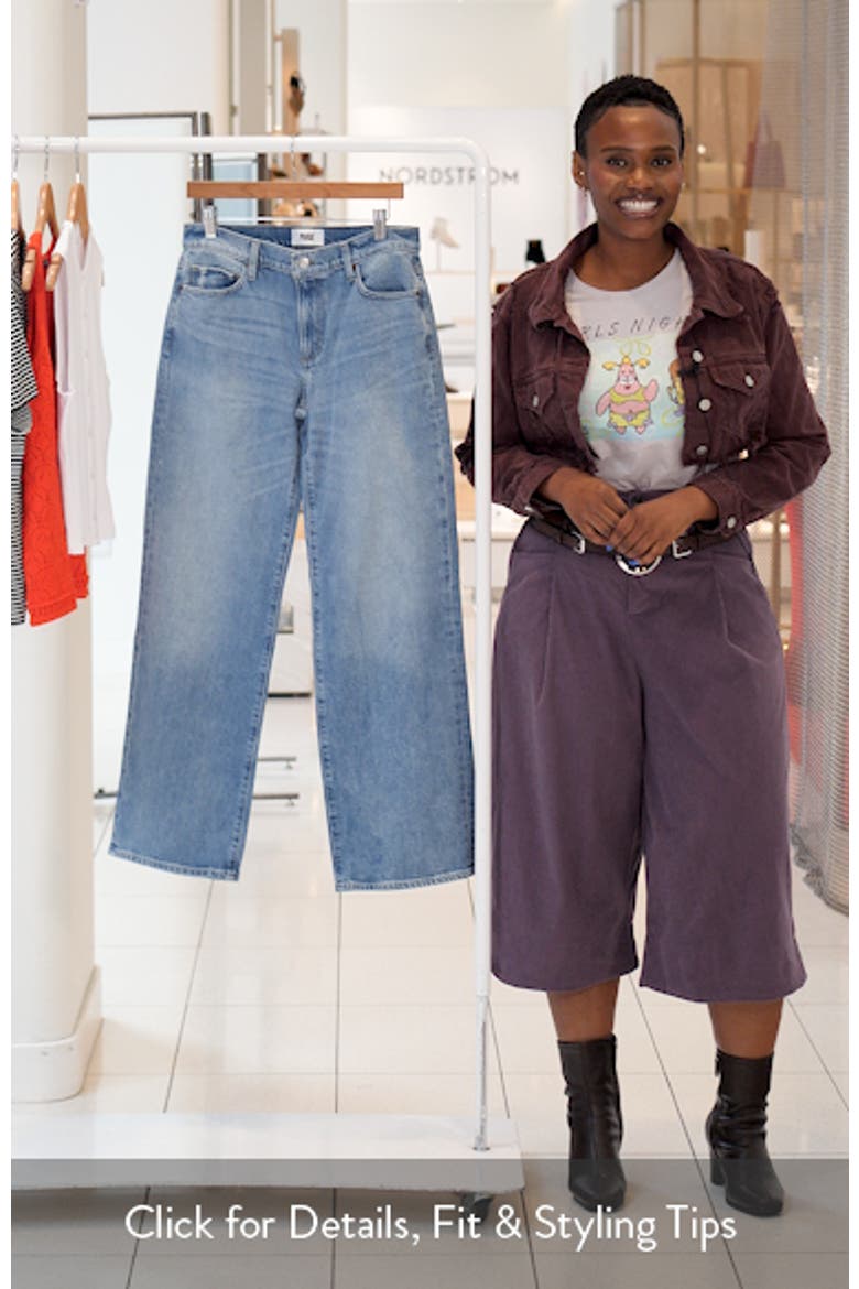 Dana Low Rise Relaxed Straight Leg Jeans video