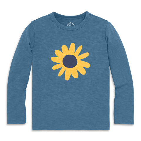 Long Sleeve Sunflower Tee