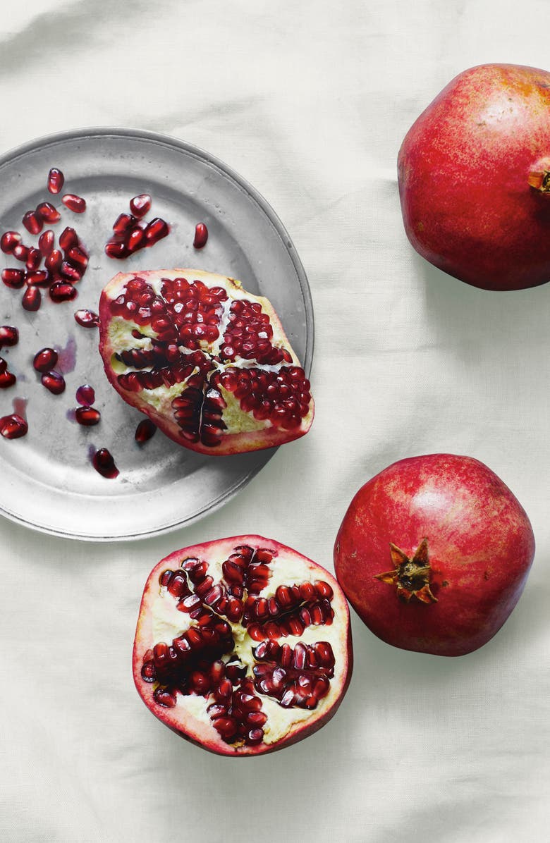 The White Company Large Pomegranate Candle, Alternate, color,