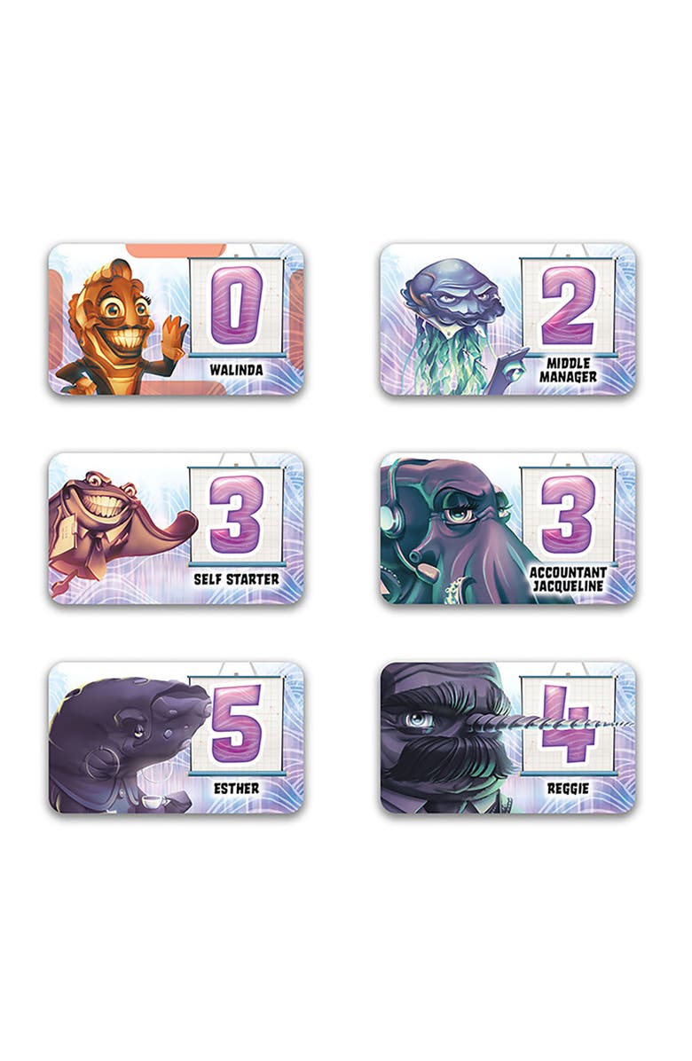 WizKids Games Squid Inc. Strategy Board Game, Ages 14+, 2-4 Players, 60 Min, Alternate, color, Multicolored