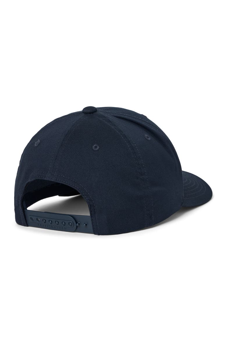 Final Boarding Six-Panel Snapback Cap, Alternate, color, NAVY