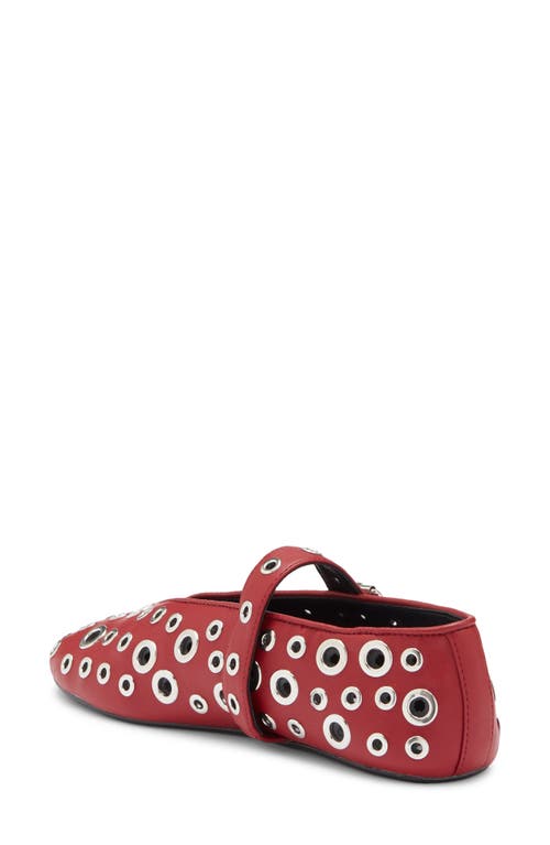 Steve Madden Ansley Ballet Flat In Red