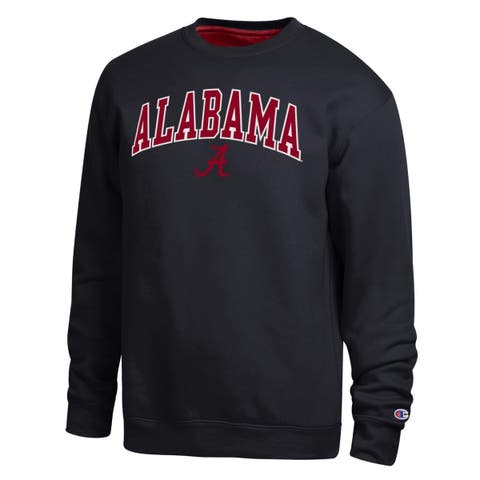 Men's Champion  Black Alabama Crimson Tide Arch Sweatshirt