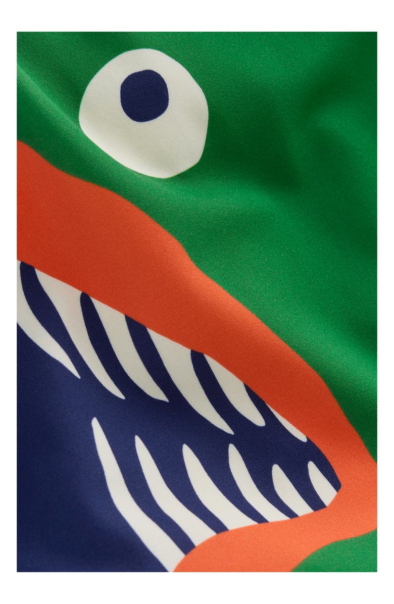 Mini Boden Kids' Sun Safe Fun Long Sleeve Rashguard, Alternate, color, Anglerfish Print