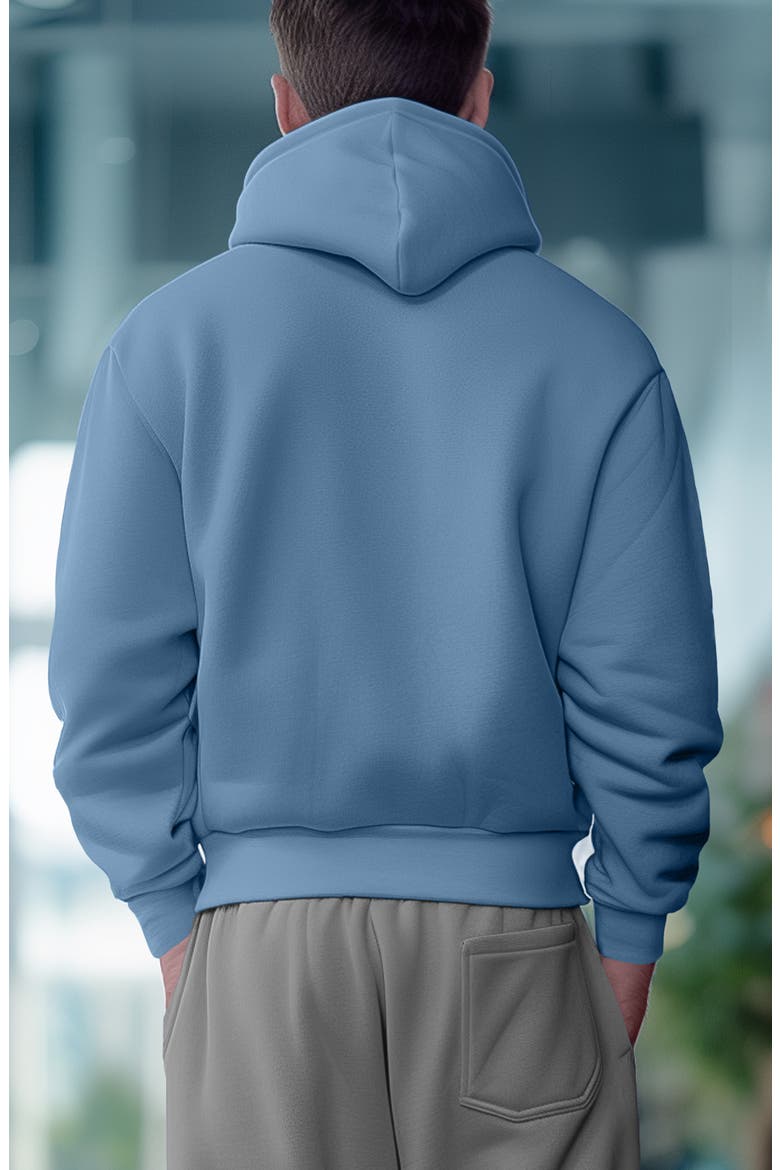 Alien Midweight Relaxed Hoodie, Alternate, color, Pebble Blue