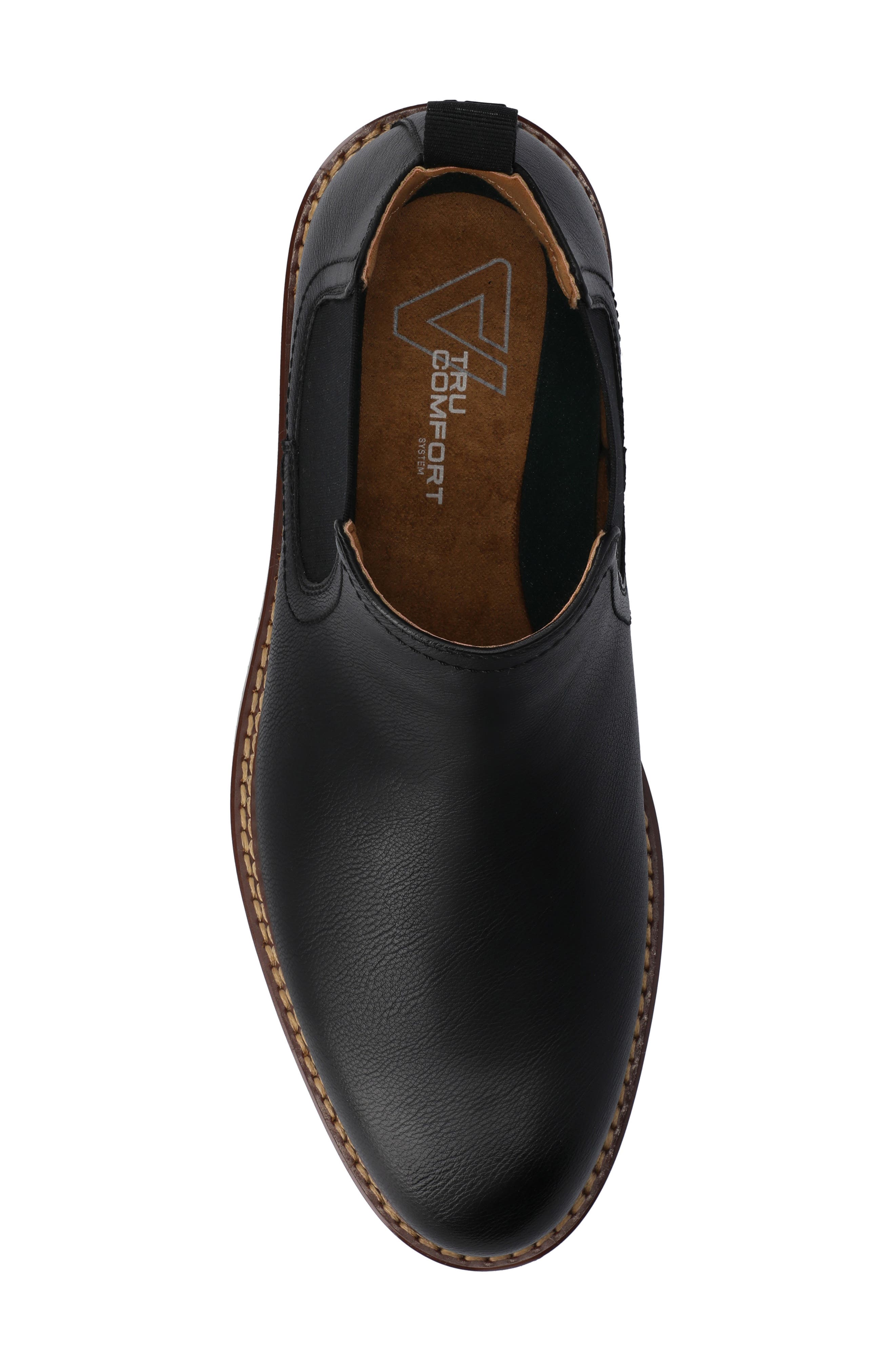 VANCE CO Slater Chelsea Boot, Alternate, color, Black