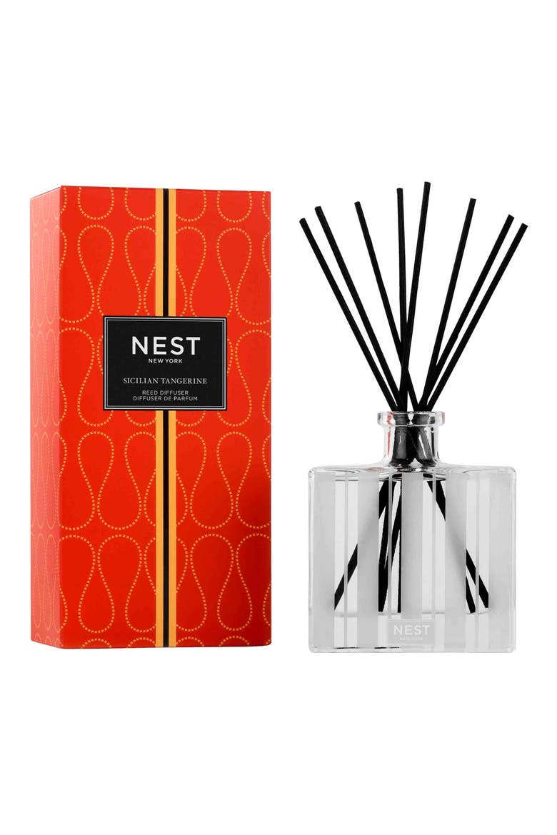 Sicilian Tangerine Reed Diffuser, Main, color, NO COLOR