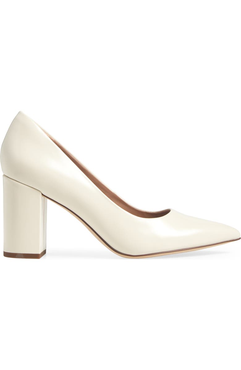 Nordstrom Poppy Pointed Toe Pump, Alternate, color, Ivory Vanilla