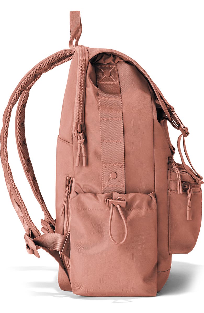 Dagne Dover Brooklyn Flap Top Backpack, Alternate, color, Warm Dust