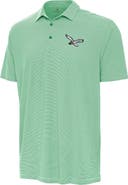 ANTIGUA Men's Antigua Kelly Green/White Philadelphia Eagles Twine Performance Polo