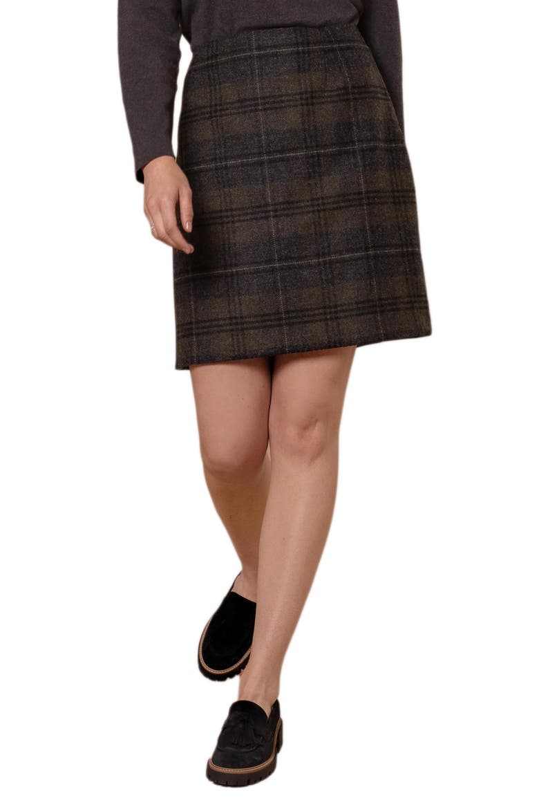 British Celt Wool Skirt, Main, color, Cairngorm Heath