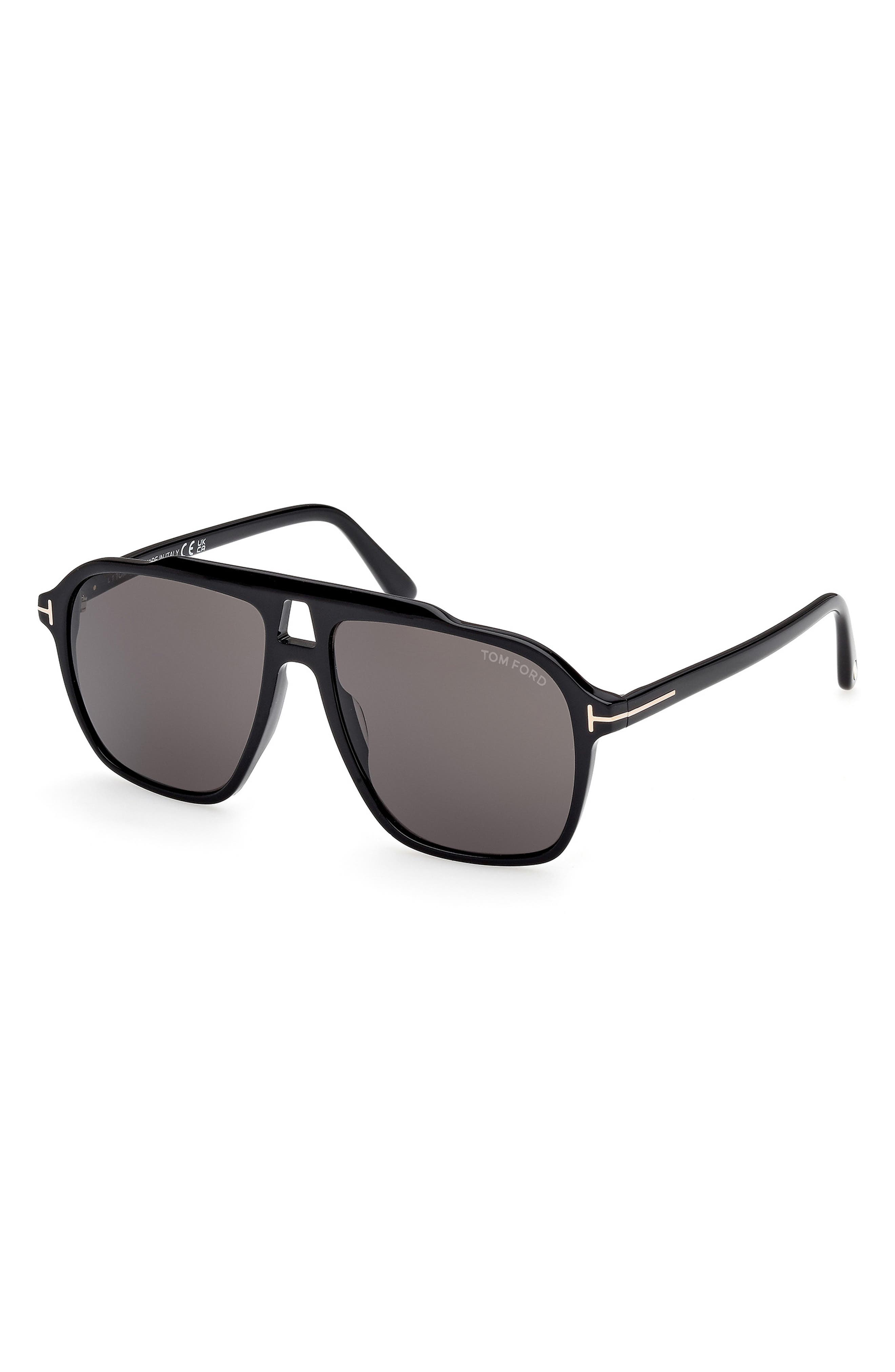 トムリドル　604545 TOM FORD Autari 56mm Navigator Sunglasses (Men) | Nordstromrack