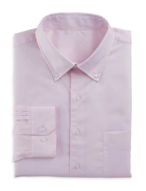 Big & Tall Pinpoint Dress Shirt