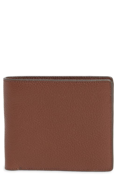 Nordstrom Slim Pebble Leather Bifold Wallet