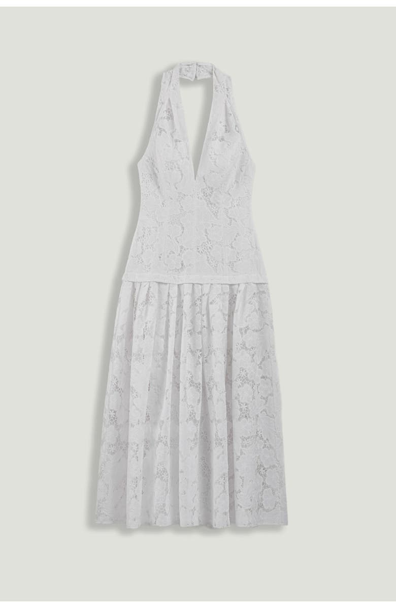 Nocturne Sleeveless Midi Dress, Alternate, color, Ivory