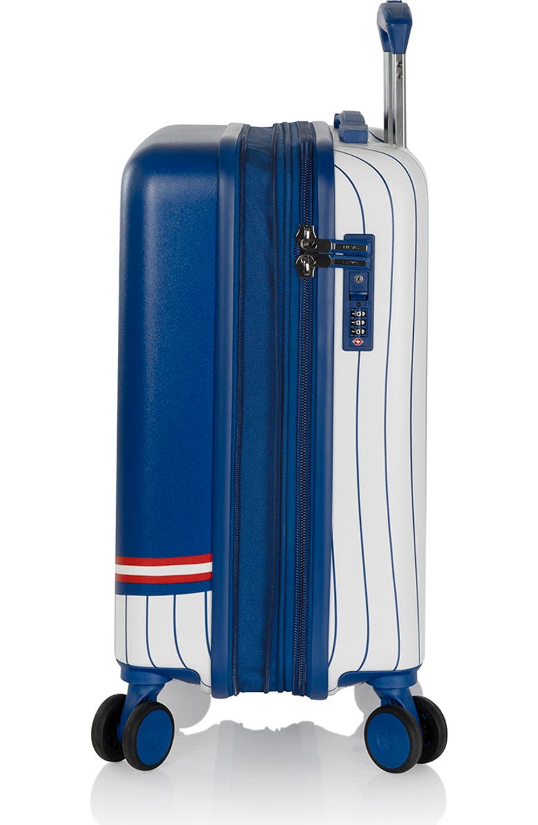 Heys MLB 21 Inch Chicago Cubs Luggage, Alternate, color, Blue