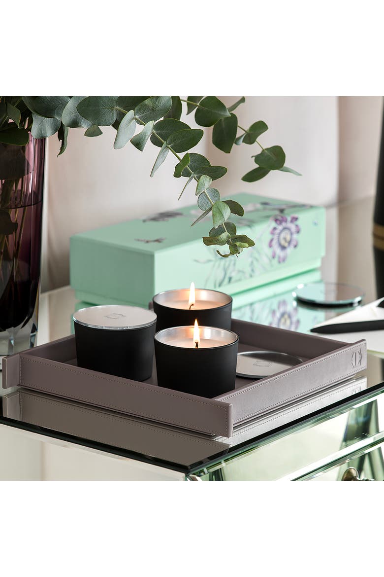 Alfabia Set of scented candles, Alternate, color, Black
