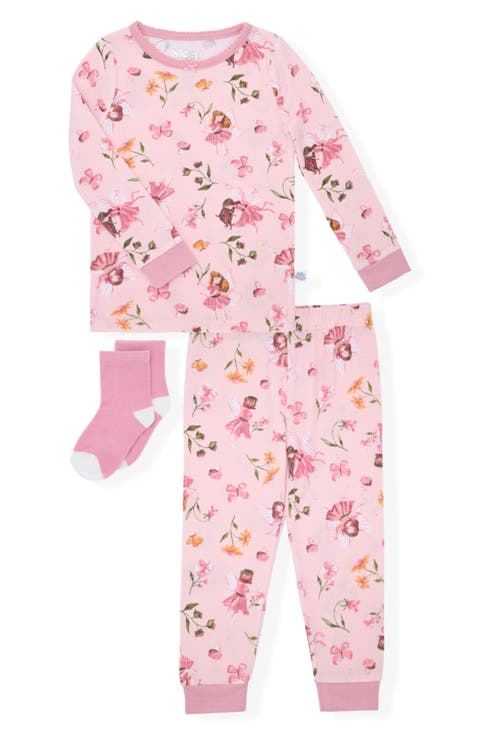 Kids' Fairy Two-Piece Pajamas & Socks Set (Little Kid)