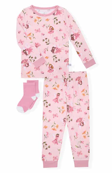 SLEEP ON IT Kids' Fairy Two-Piece Pajamas & Socks Set