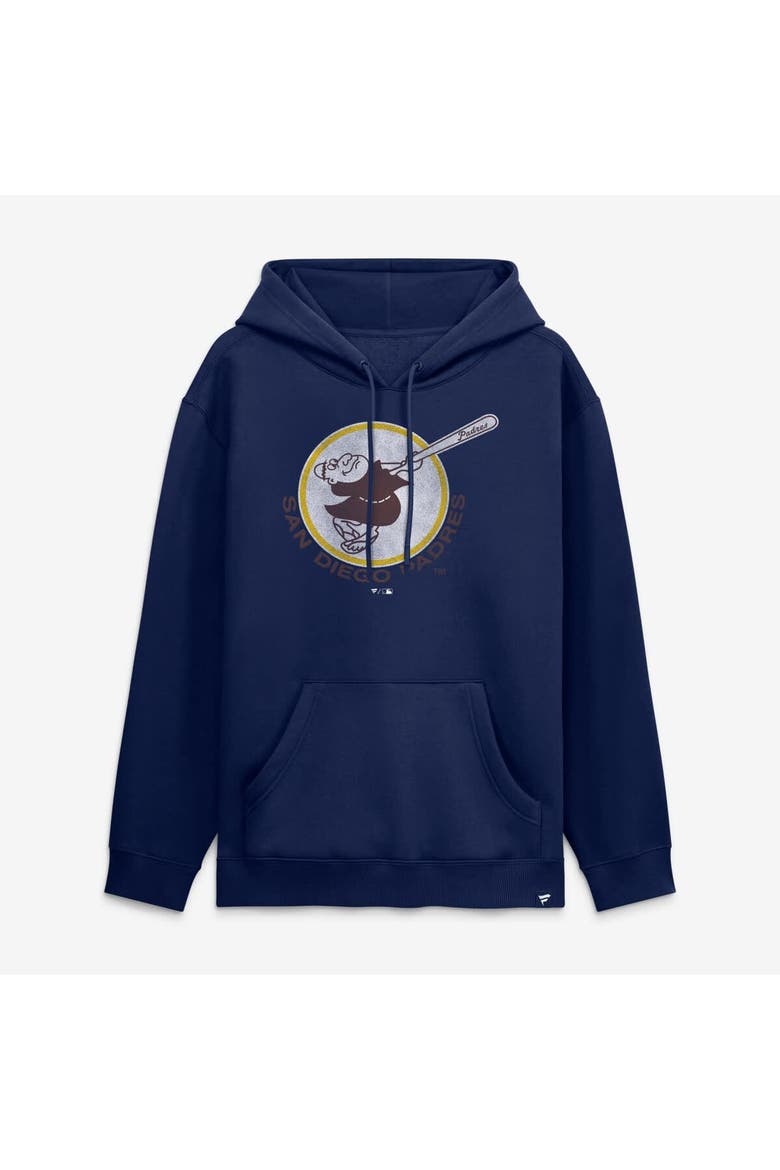 Men's Fanatics Navy San Diego Padres Heritage Hoodie, Main, color, Navy
