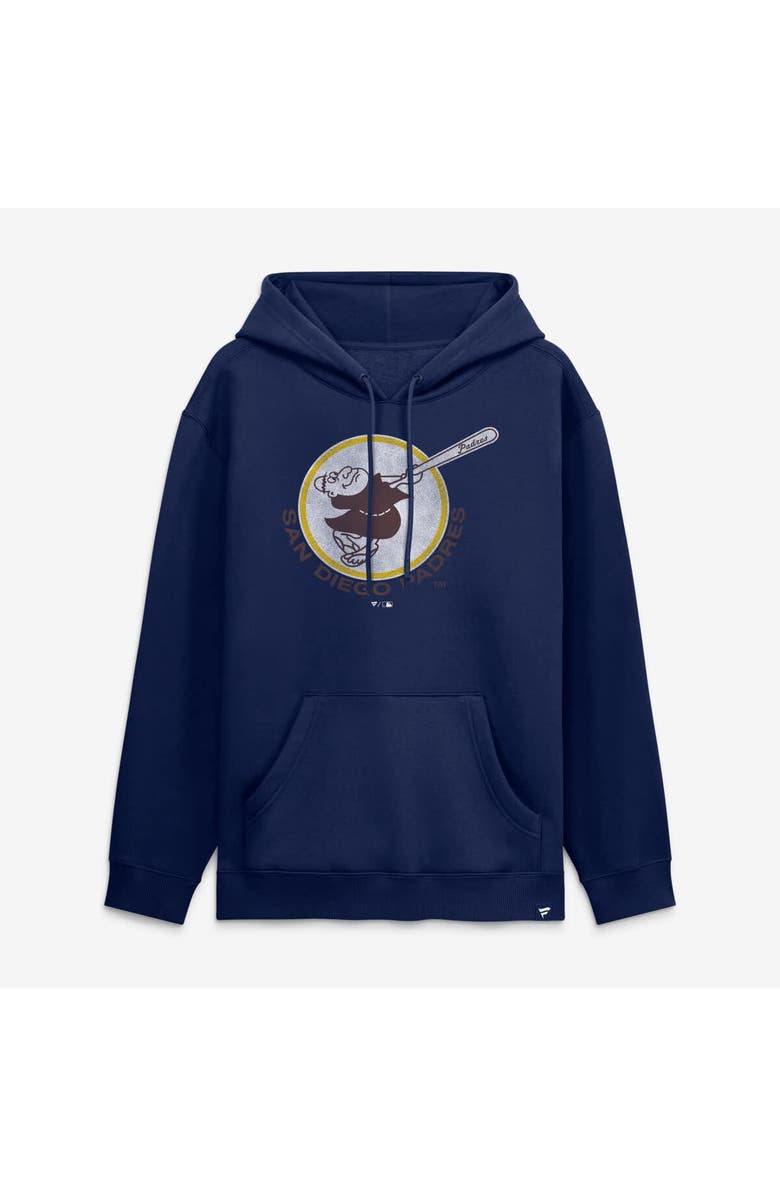 FANATICS Men's Fanatics Navy San Diego Padres Heritage Hoodie, Main, color, Navy