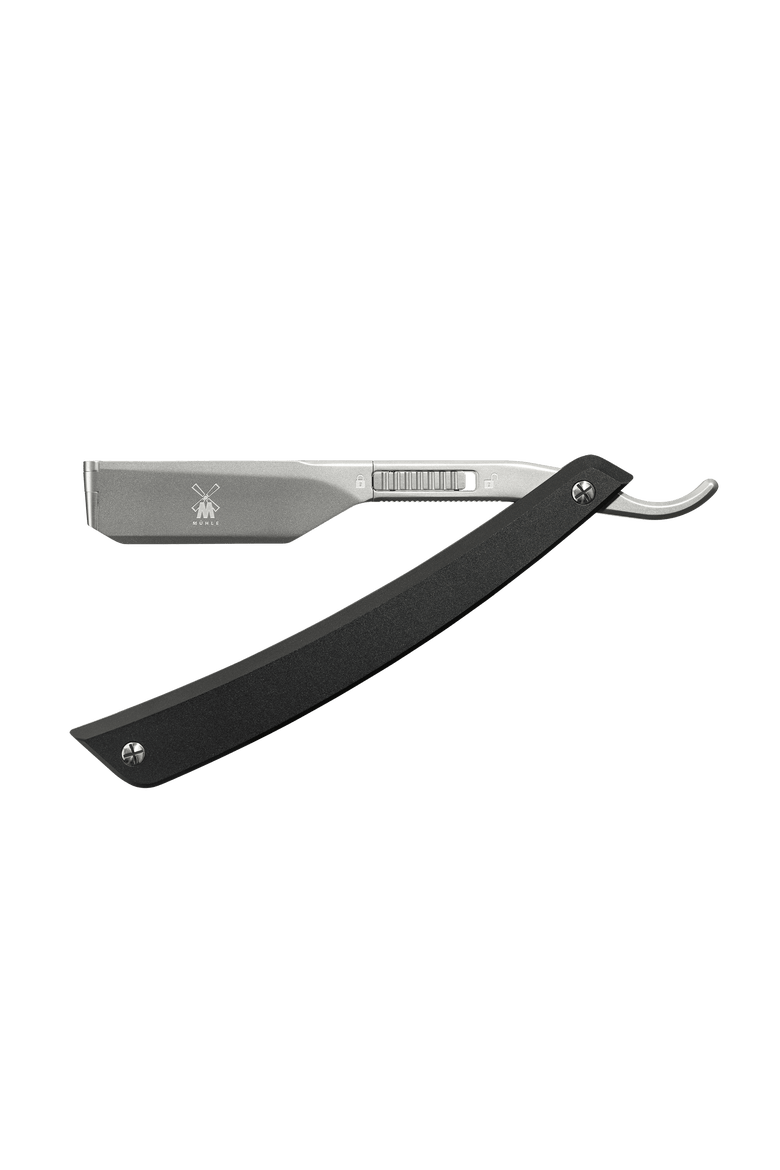 Enthusiast Pro Straight Razor w/ Replacement Blade, Main, color, Black