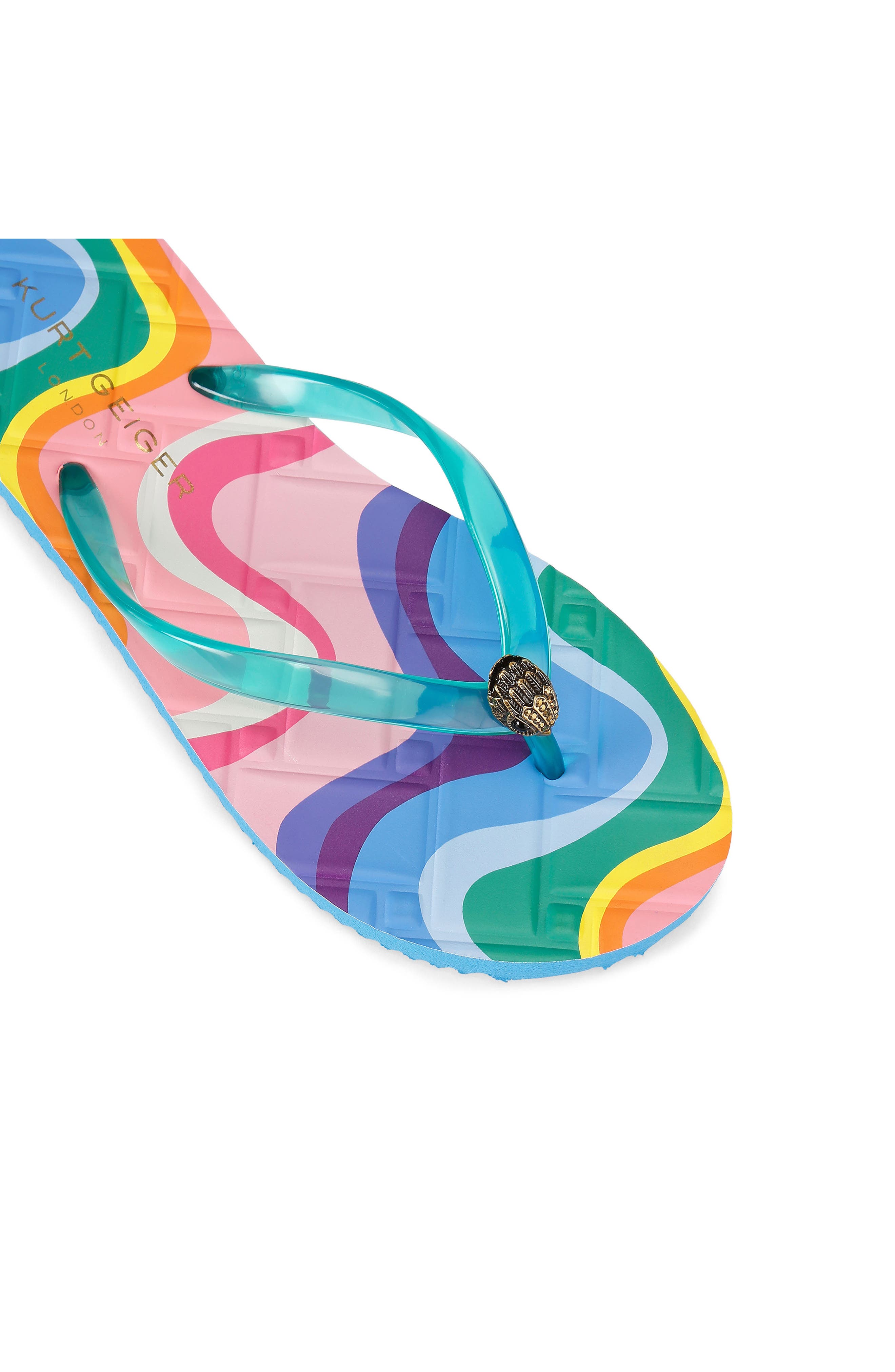 Kensington Flip Flop, Alternate, color, MEDIUM BLUE