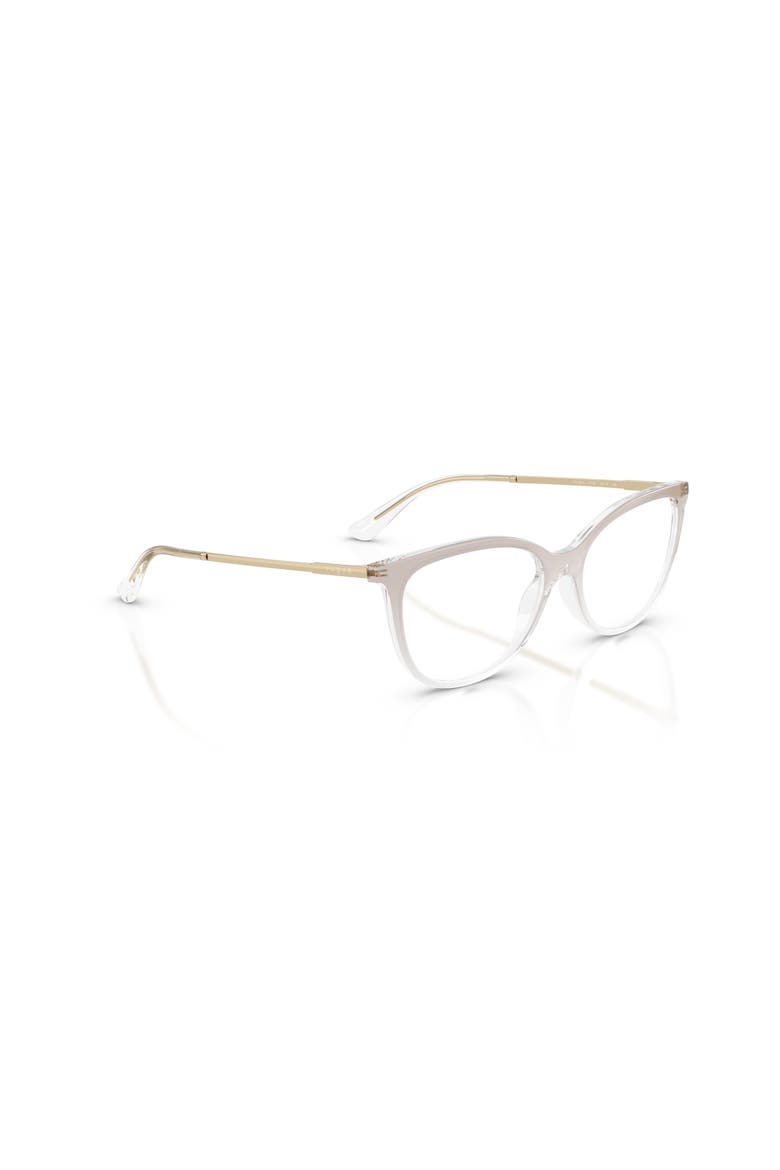 50mm Oval optical glasses, Alternate, color, Brown