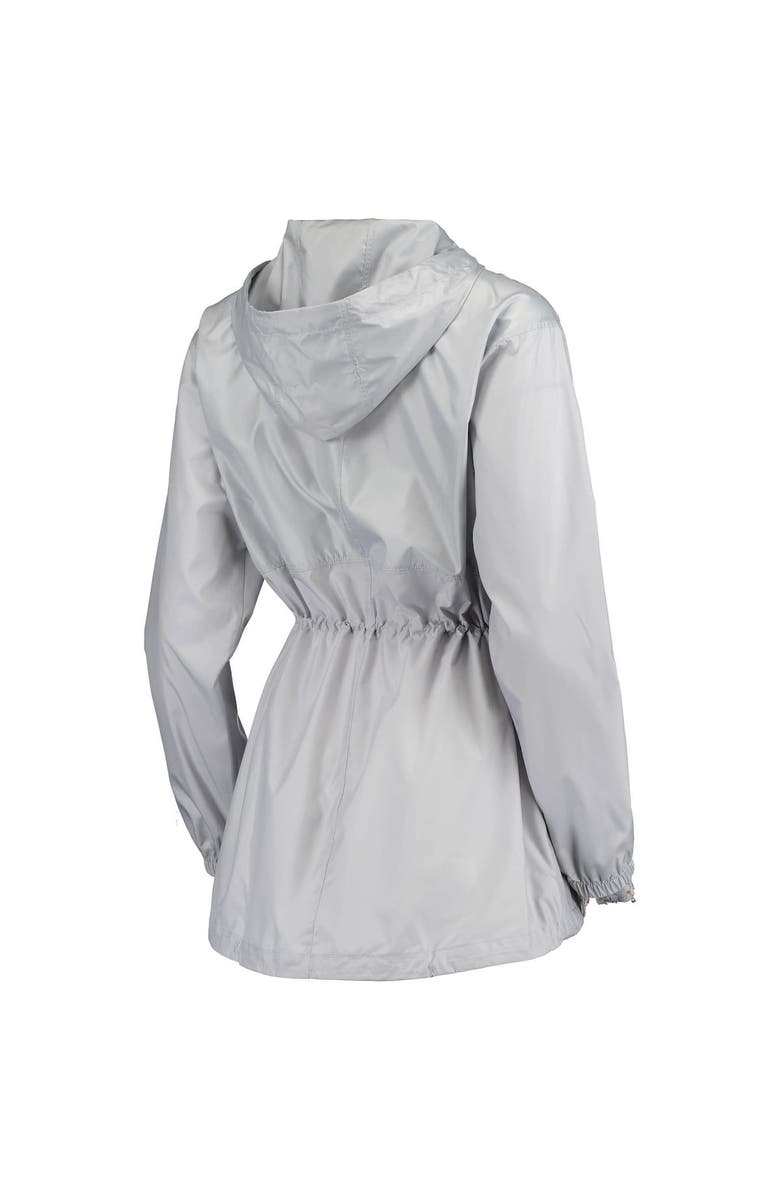 Columbia Women's Columbia Gray Los Angeles Lakers Flashback Full-Zip Jacket, Alternate, color, Gray