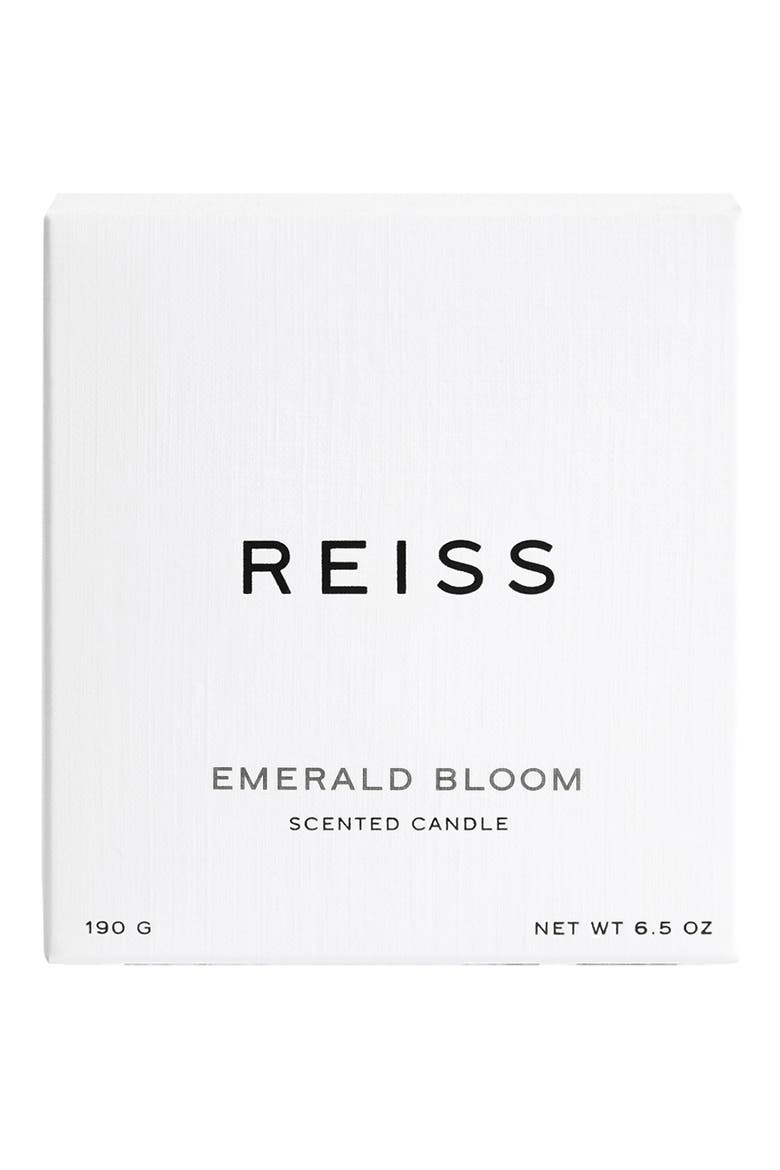 Emerald Bloom Scented Candle, Alternate, color, BLACK