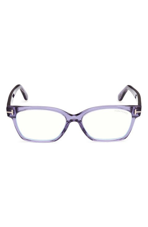 53mm Rectangular Optical Glasses