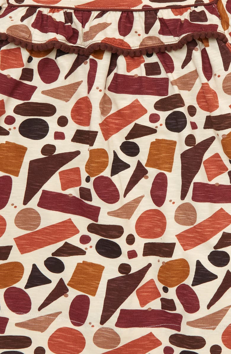 Naseberry River Rock Dress & Bloomers Set, Alternate, color, Brown/ Beige