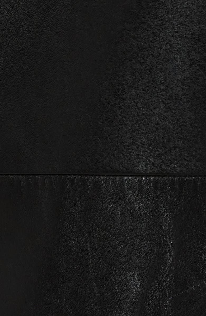 Nordstrom Leather Blazer, Alternate, color,