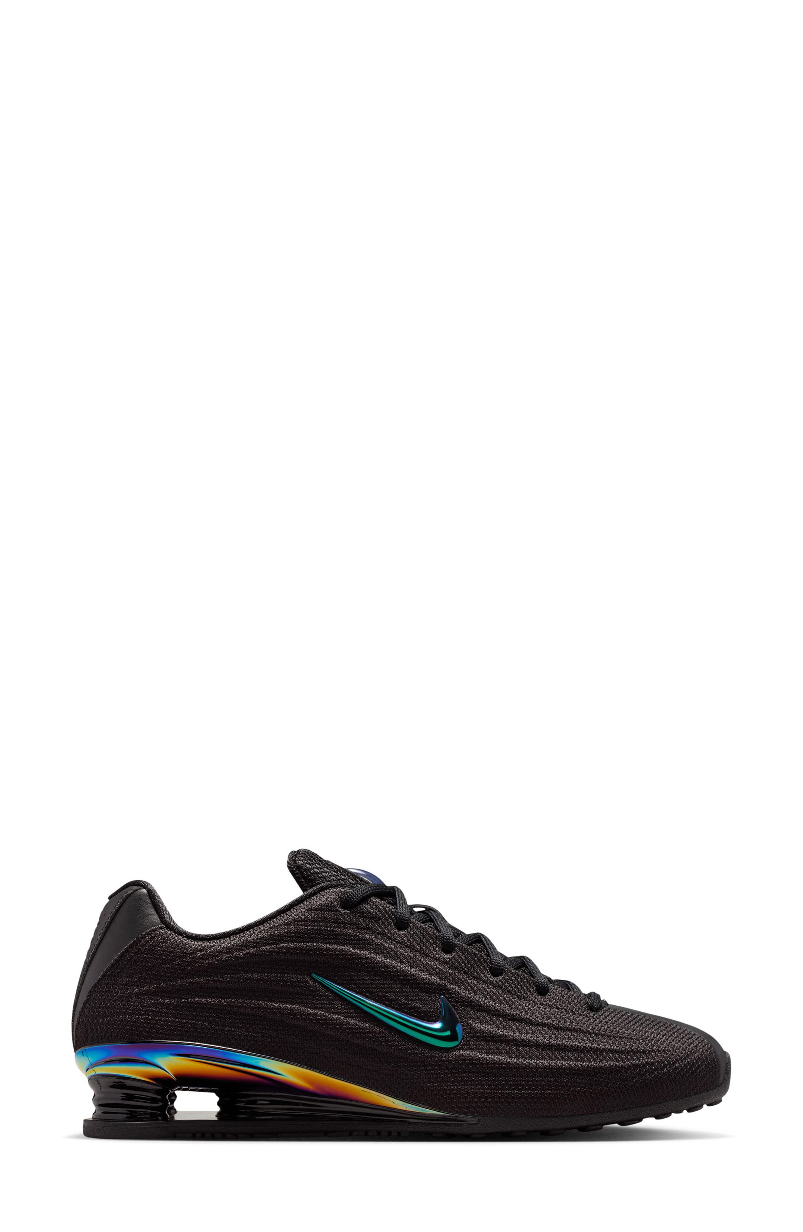 Shox Z SE Sneaker, Alternate, color, BLACK/ MULTI/ METALLIC SILVER