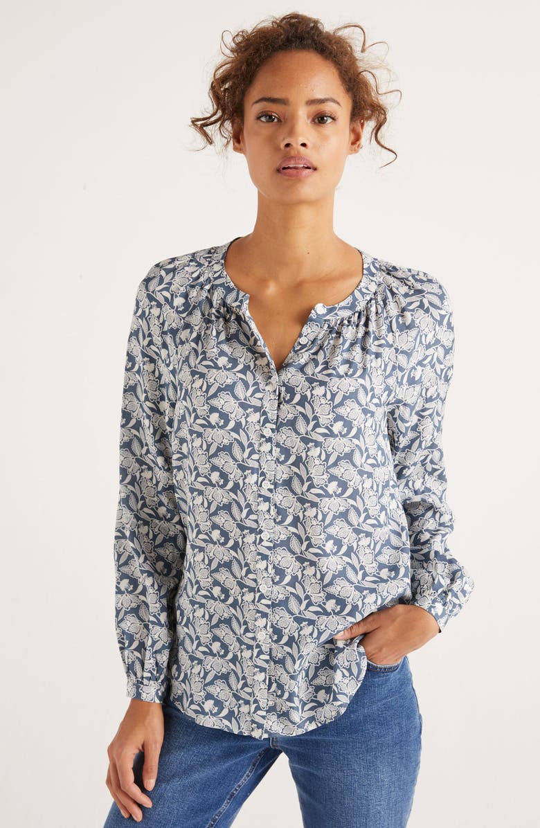 Boden Naomi Button-Up Blouse, Alternate, color,