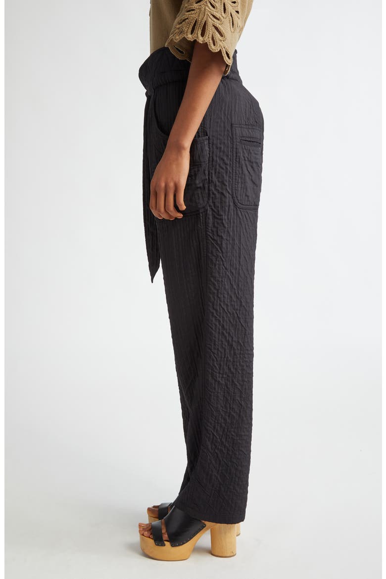 Serida Drawstring Pants, Alternate, color, BLACK