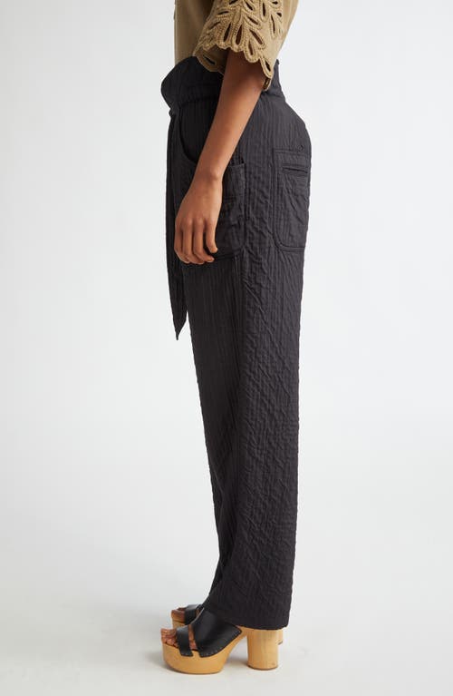 Isabel Marant Étoile Serida Drawstring Pants In Black