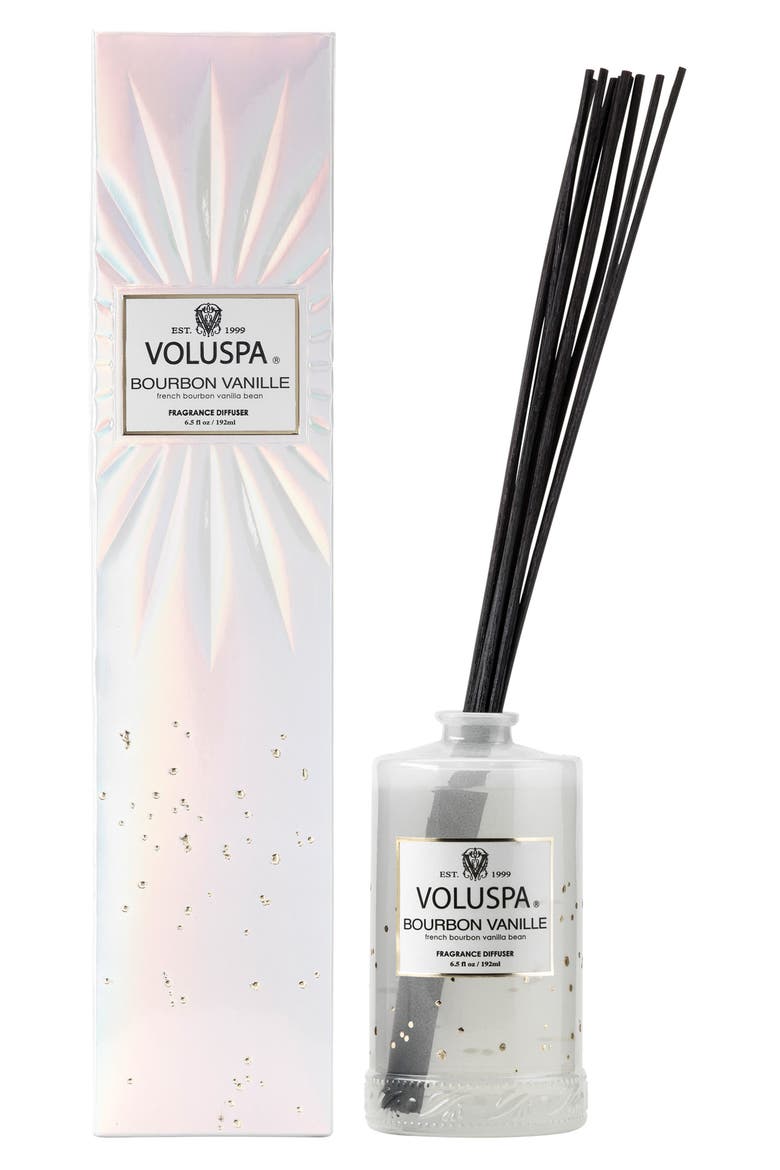 Vermeil French Bourbon Vanille Fragrant Oil Diffuser, Main, color, BOUBON VANILLE