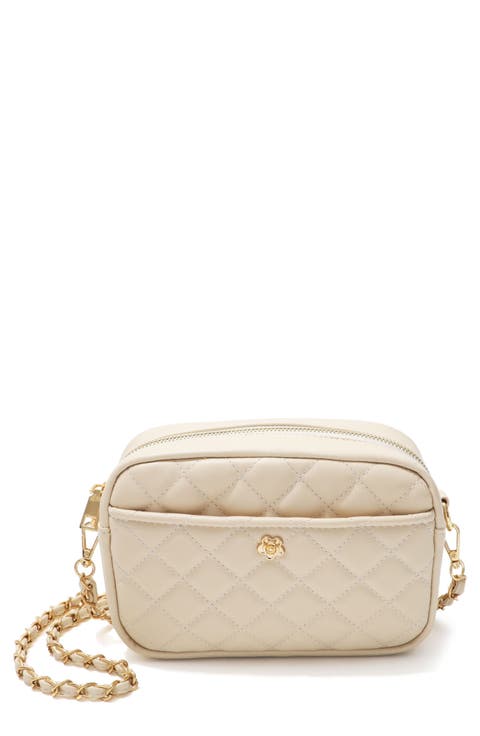 Cushion Quilted Faux Leather Shoulder Bag