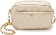 Adornia Cushion Quilted Faux Leather Shoulder Bag