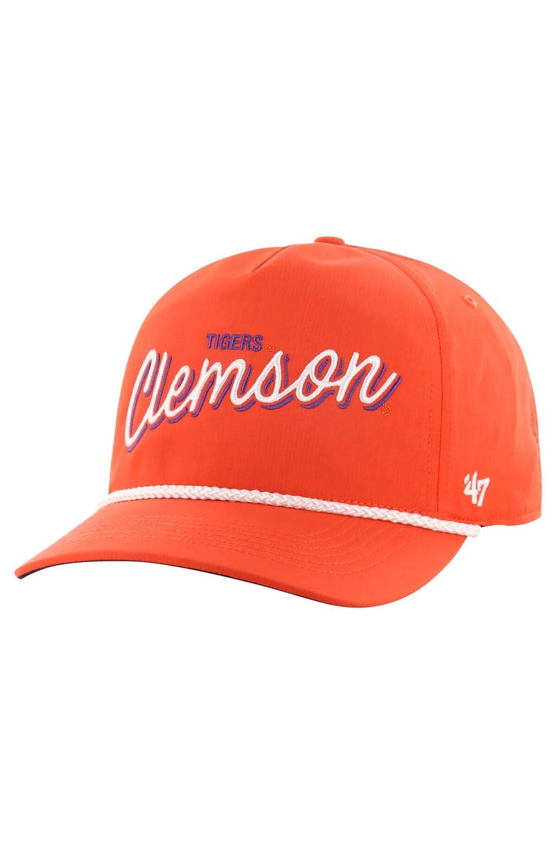 '47 Men's '47 Orange Clemson Tigers Fairway Hitch Adjustable Hat, Main, color, Orange
